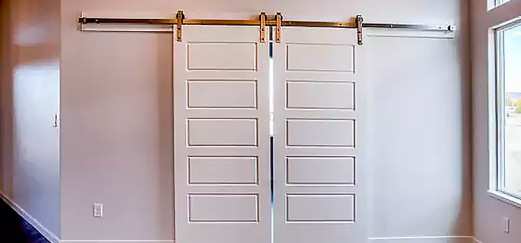 Glass Barn Door with Installation Hardware Kit Bridgeton
